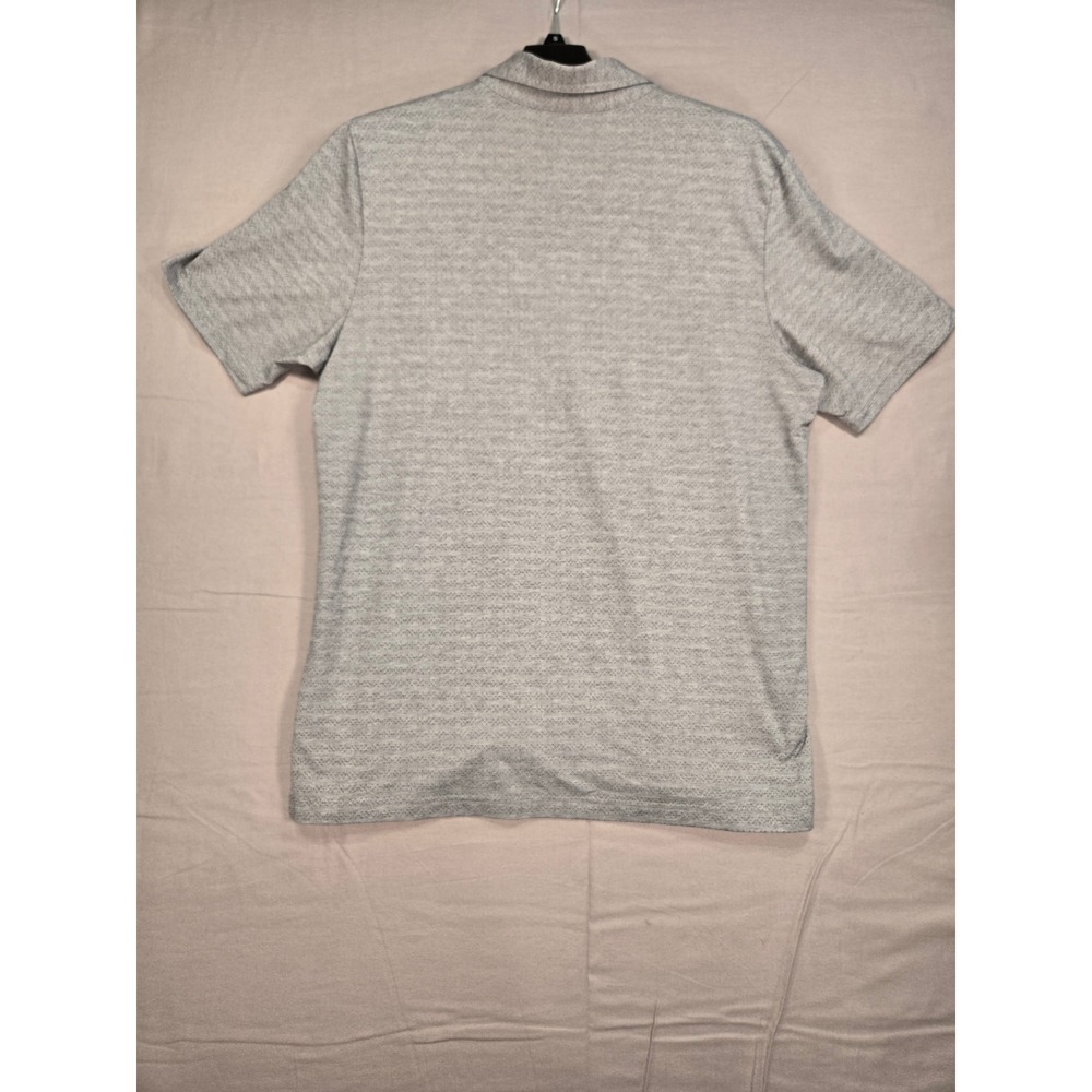 Travis Mathew Mens XXL Grey Geometric Print Short Sleeve‎ Golf Polo Shirt - Picture 10 of 12